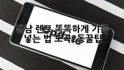 🚗💨 강남 렌트, 똑똑하게 기름 넣는 법?! #도곡2동꿀팁 🍯